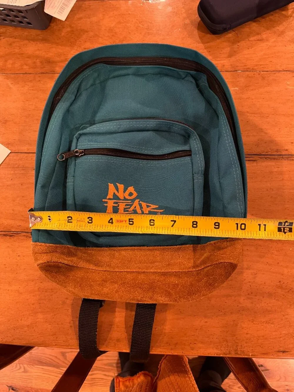 Vintage 1990s No Fear Mini Backpack